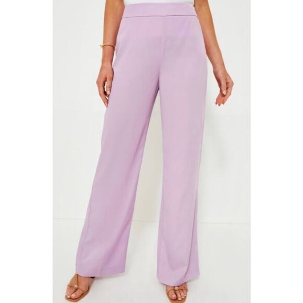 NWT Tuckernuck Lilac Erin Pants Grandmillenial Size XXL Preppy Classy Chic